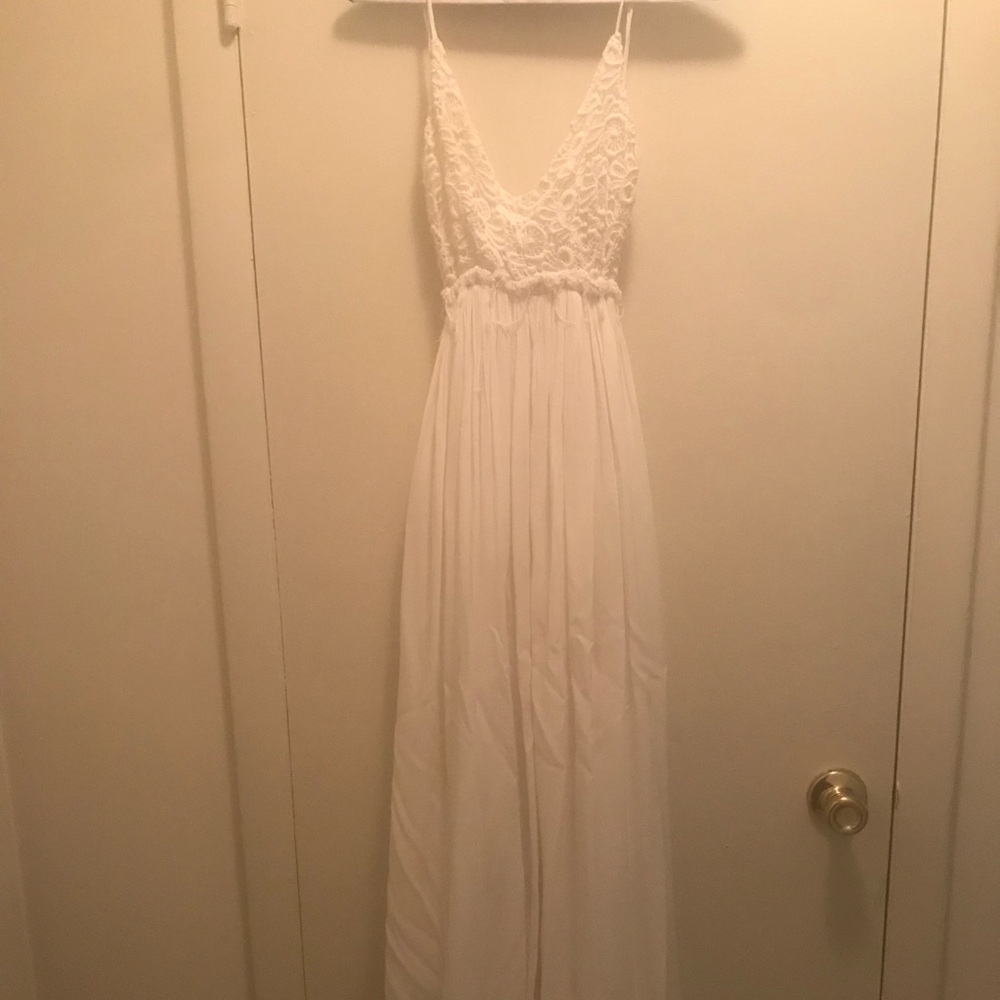 White dress
